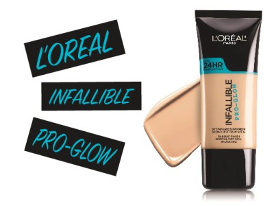 L’Oreal Paris Cosmetics Infallible Pro-Glow&nbsp;Foundation